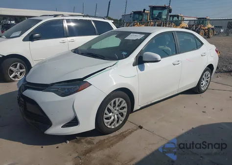 2019 Toyota Corolla Le из США, поврежденный, VIN 5YFBURHE0KP920737